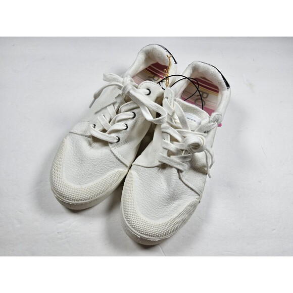 Roxy Women's Pierview Canvas Low Top Sneakers Shoes Size 9 - Picture 1 of 5